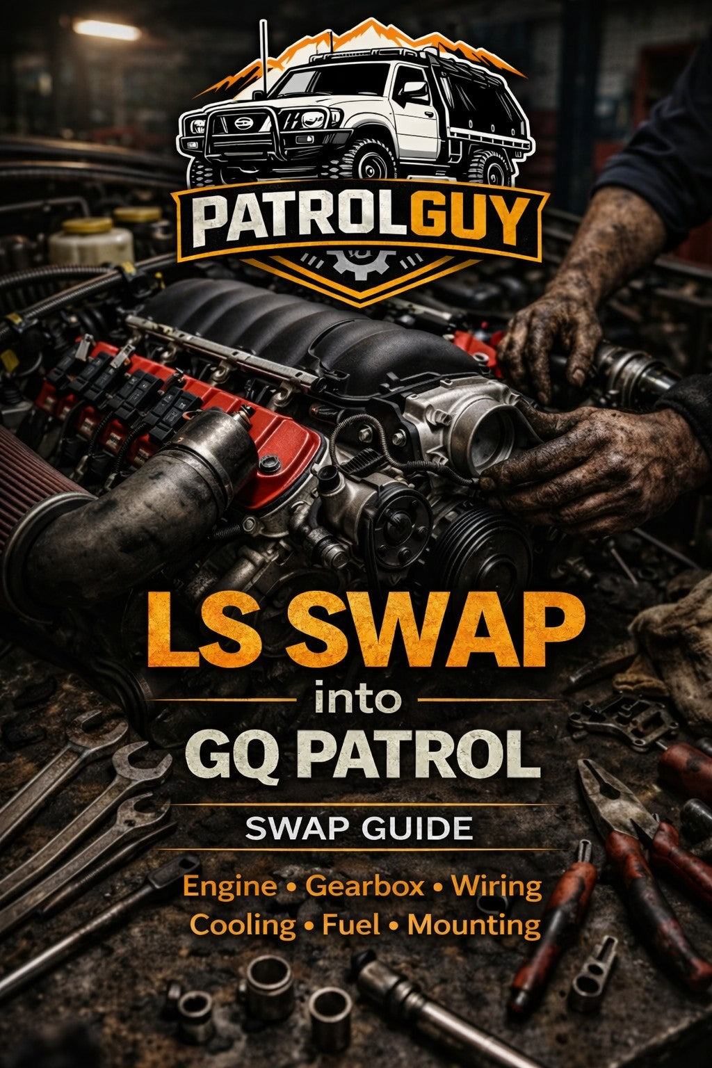 LS Patrol Swap Bundle GU+GQ 2 manuals - PDF