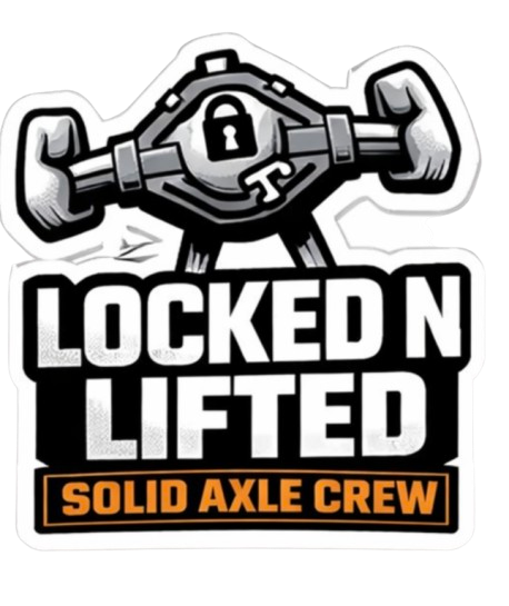 Locked n Lifted Solid Axel Crew Sticker